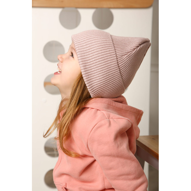 Одношарова в'язана шапка "Саймон" ONE SIZE