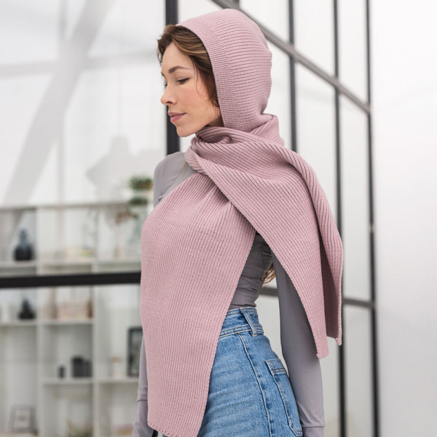 В'язаний шарф-капюшон "Оллі" one size