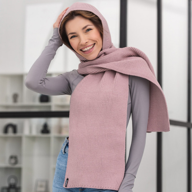 В'язаний шарф-капюшон "Оллі" one size